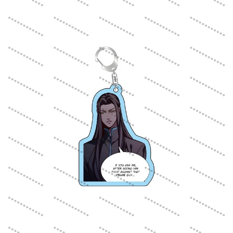 Eleceed Acrylic Keychains – Jiwoo Seo & Kayden Break Anime Pendant Keyrings for Bags, Phones & Keys