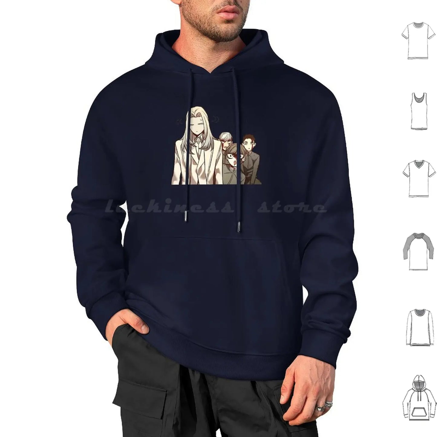 Eleceed Artwork Edition 5 Hoodie – Sweat à capuche streetwear manches longues anime premium