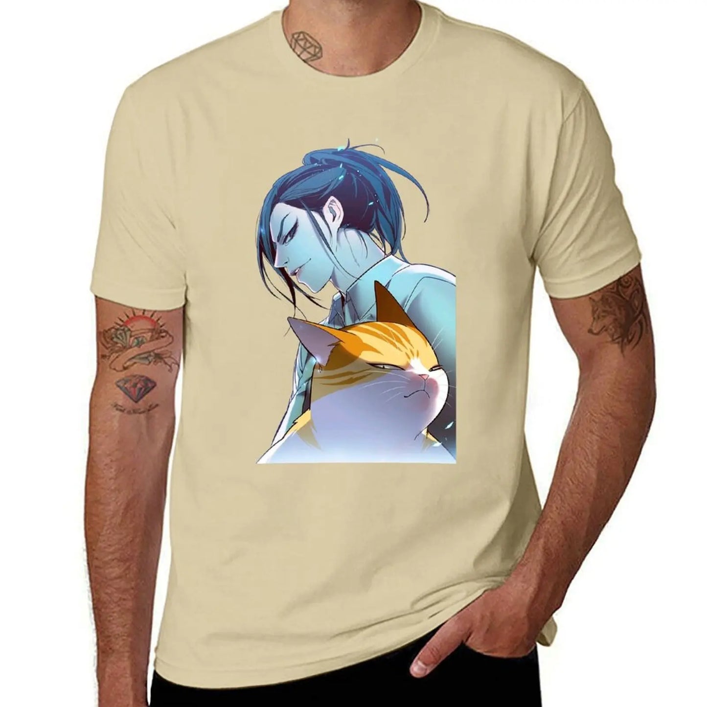Eleceed Kayden T-Shirt – Vintage Anime Graphic Tee for Men | Aesthetic Kawaii Streetwear Shirt for Anime Fans