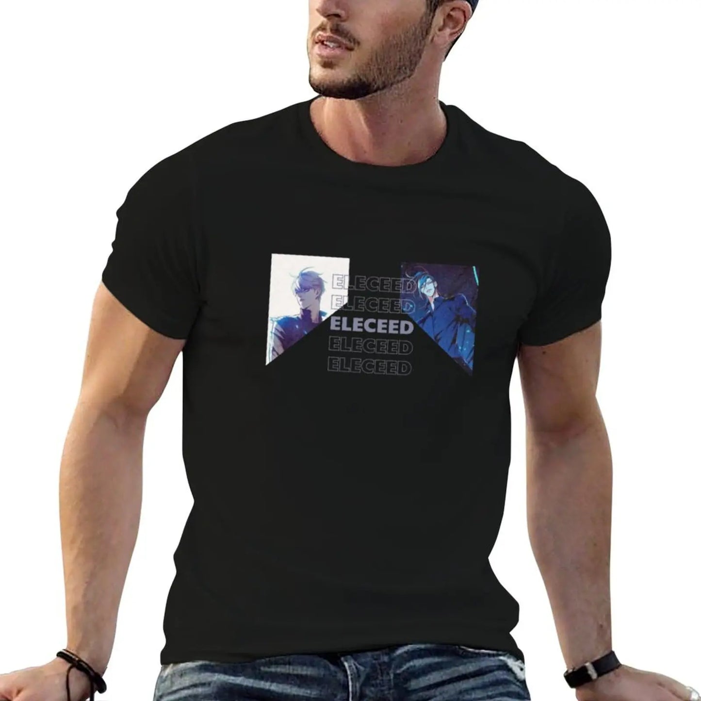 Camiseta eleceed camiseta para hombre camiseta de hombre camisetas de diseñador con estampados camiseta