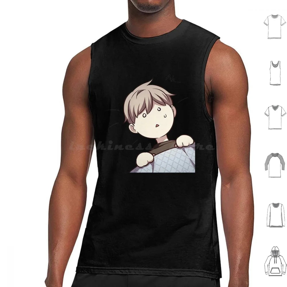 Eleceed Artwork Edition 6 Tank Top – Anime Cotton Streetwear Sleeveless Shirt for Men & Women