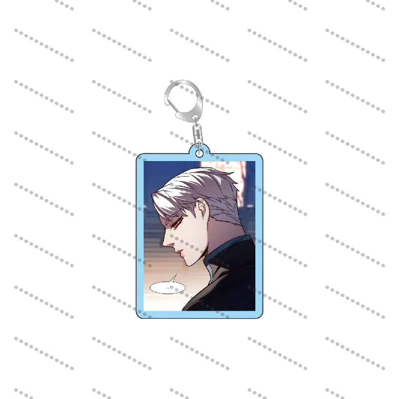 Eleceed Acrylic Keychains – Jiwoo Seo & Kayden Break Anime Pendant Keyrings for Bags, Phones & Keys