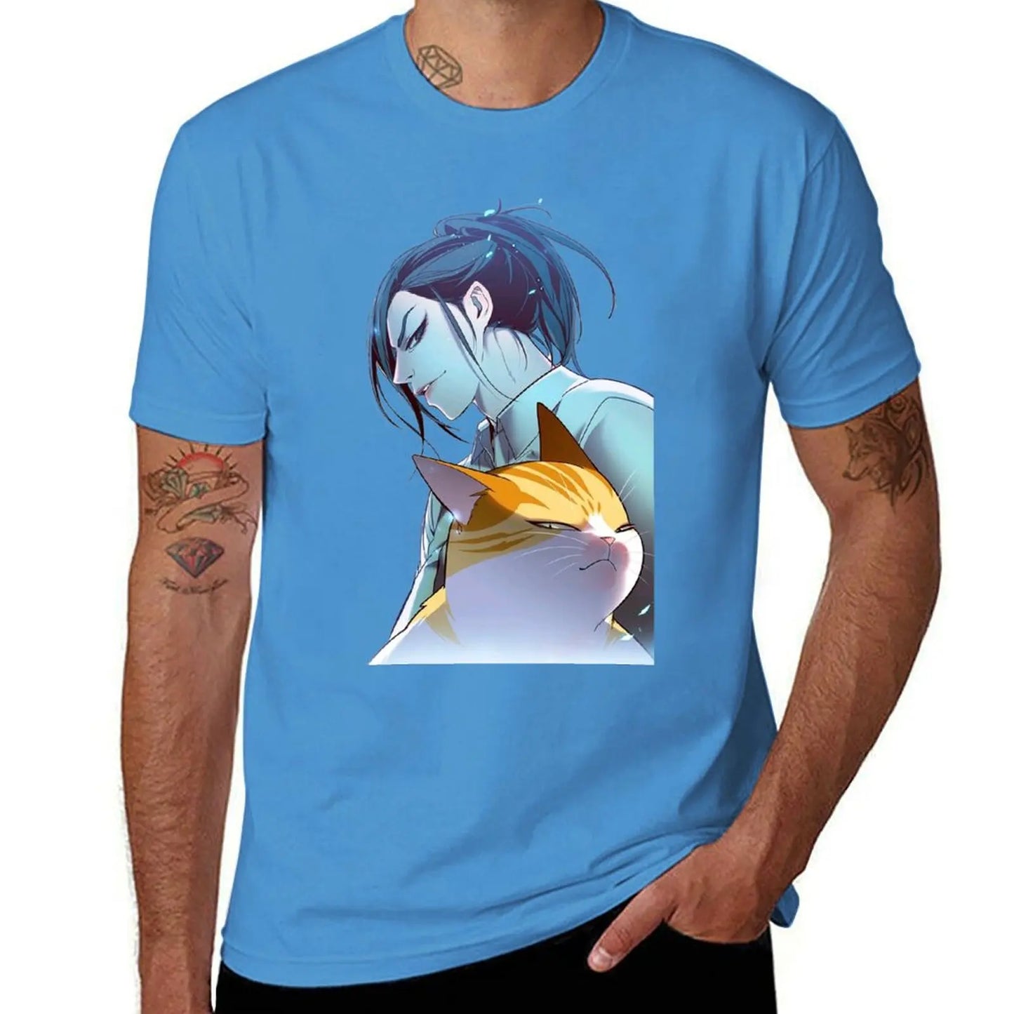 Eleceed Kayden T-Shirt – Vintage Anime Graphic Tee for Men | Aesthetic Kawaii Streetwear Shirt for Anime Fans