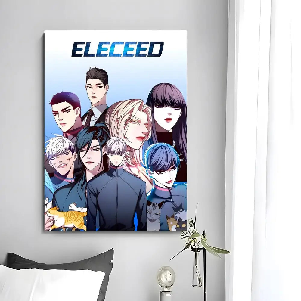 Eleceed Manhwa Wall Art Poster – Premium Anime Print for Home & Room Decor