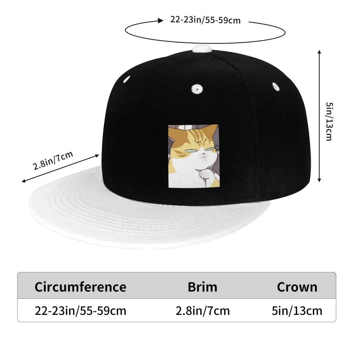 Eleceed Kayden Cat Form Baseball Cap – Adjustable Anime Hip Hop Hat for Men & Women | Streetwear Casual Cap