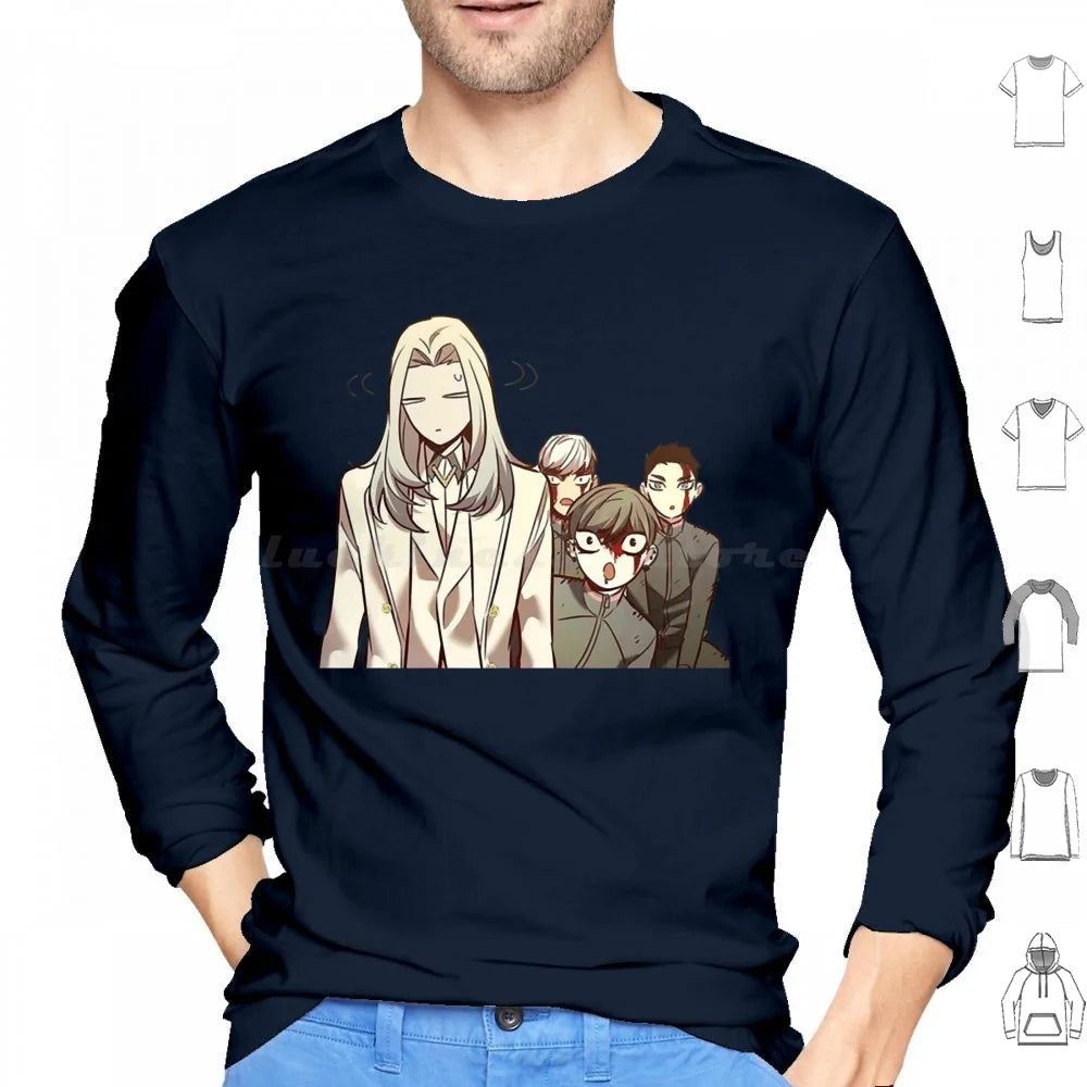 Eleceed Artwork Edition 5 Hoodie – Sweat à capuche streetwear manches longues anime premium