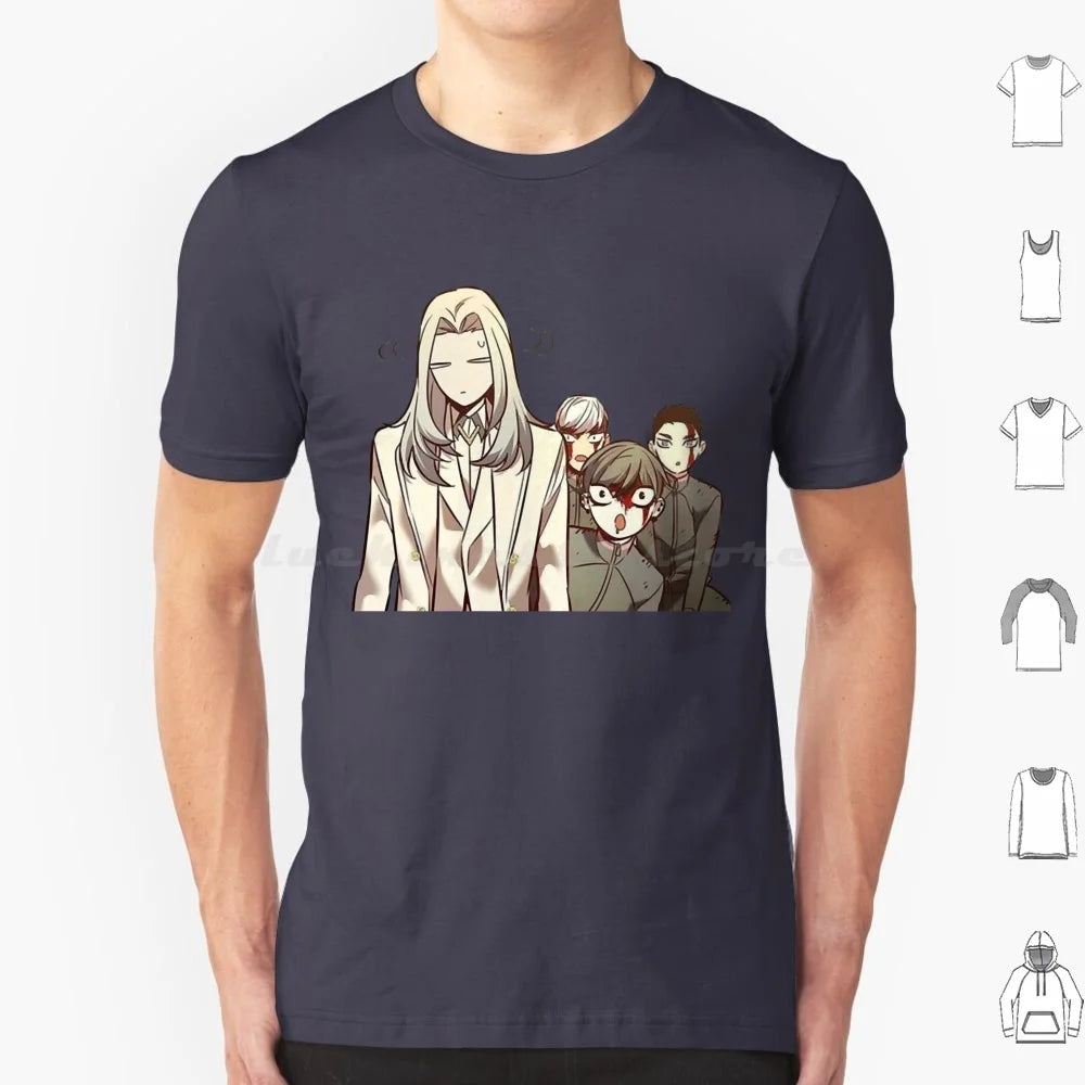 Eleceed Artwork Edition 5 Cotton T-Shirt – Unisex Anime Streetwear Tee